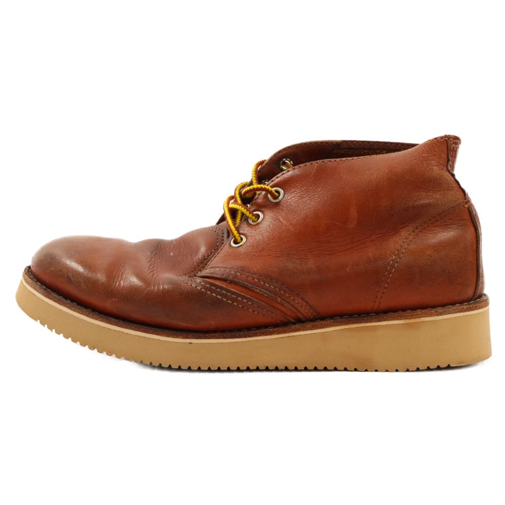 RED WING (レッド ウイング) 3139 CLASSIC CHUKKA クラシックチャッカブーツ ブラウン US8/26cm - メルカリ