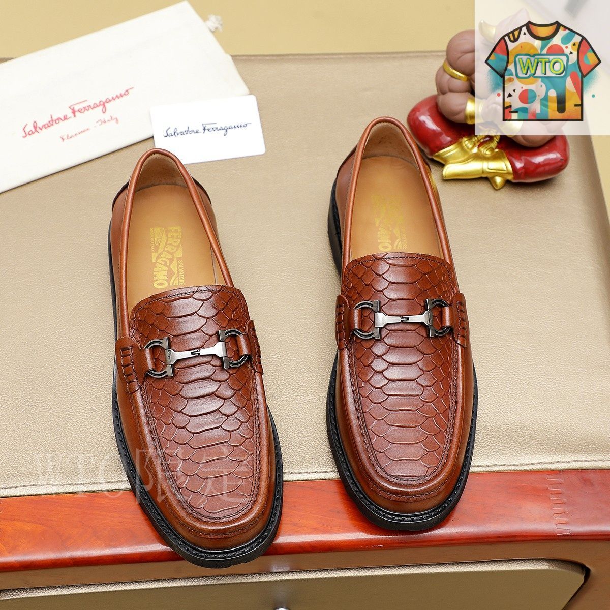 フェラガモ ビジネスシューズ FERRAGAMO フェラガモ 靴 メンズ ビジネスシューズ ストレート