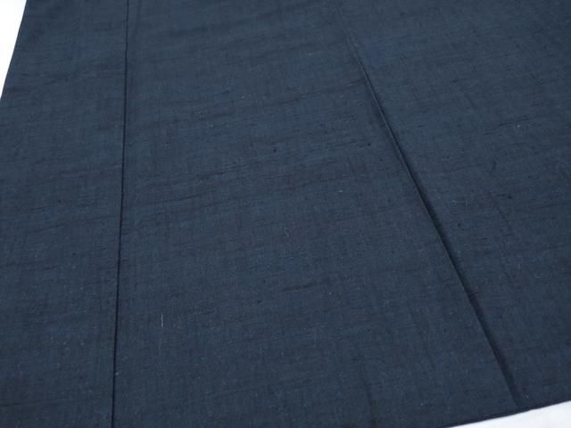 色無地 濃紺地