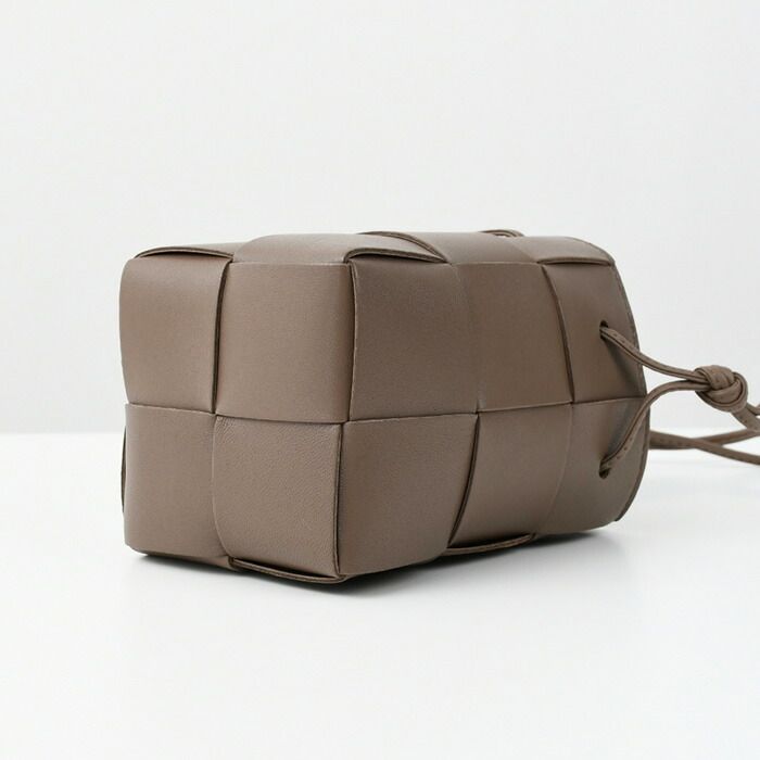 タグ付　Bottega Veneta ベージュ/グレー系　ショルダーバッグ BOTTEGA VENETA ボッテガ ヴェネタ バッグ ショルダーバッグ