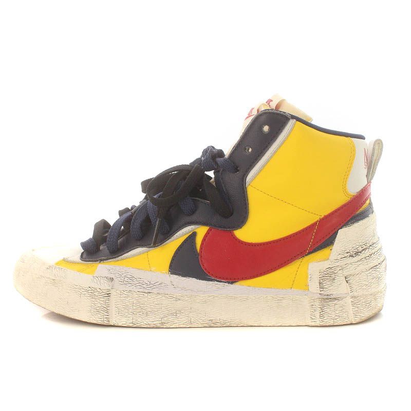 Sacai サカイ サイズ:28.0cm 19SS NIKE BLAZER MID / SACAI (BV0072-700) ナイキ ブレザー ミッド  バーシティメイズ バーシティレッド US10 ミドルカット スニーカー シューズ 靴 コラボ【メンズ】メンズ -  www.titanyummakina.com.tr