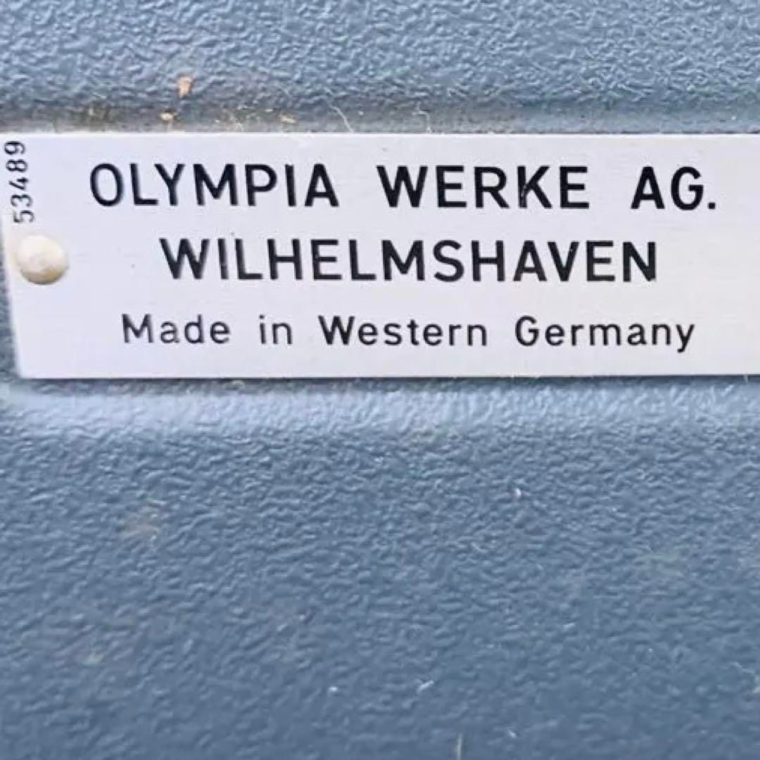 激 完動品 Olympia オリンピア タイプライター ドイツ製 西ドイツ製 ヴィンテージ