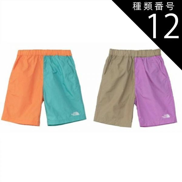 種類12:種類12：[12]150/TG ザ・ノース・フェイス　クラスファイブショート　キッズ  the north face　水陸両用　ショートパンツ　NBJ42430　4500　24SS
