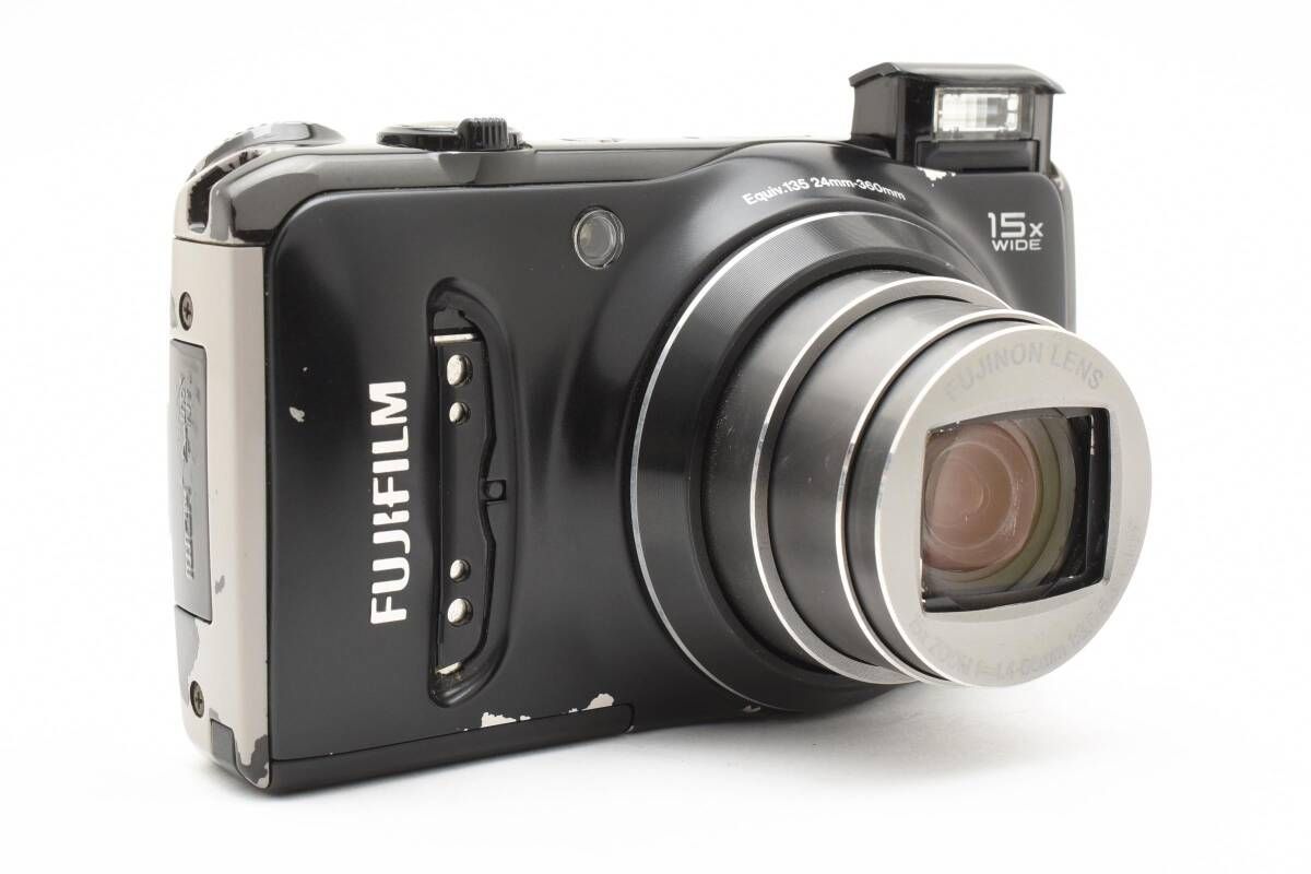 ☆ 富士フィルム FUJIFILM FinePix F300 EXR ブラック コンパクト 
