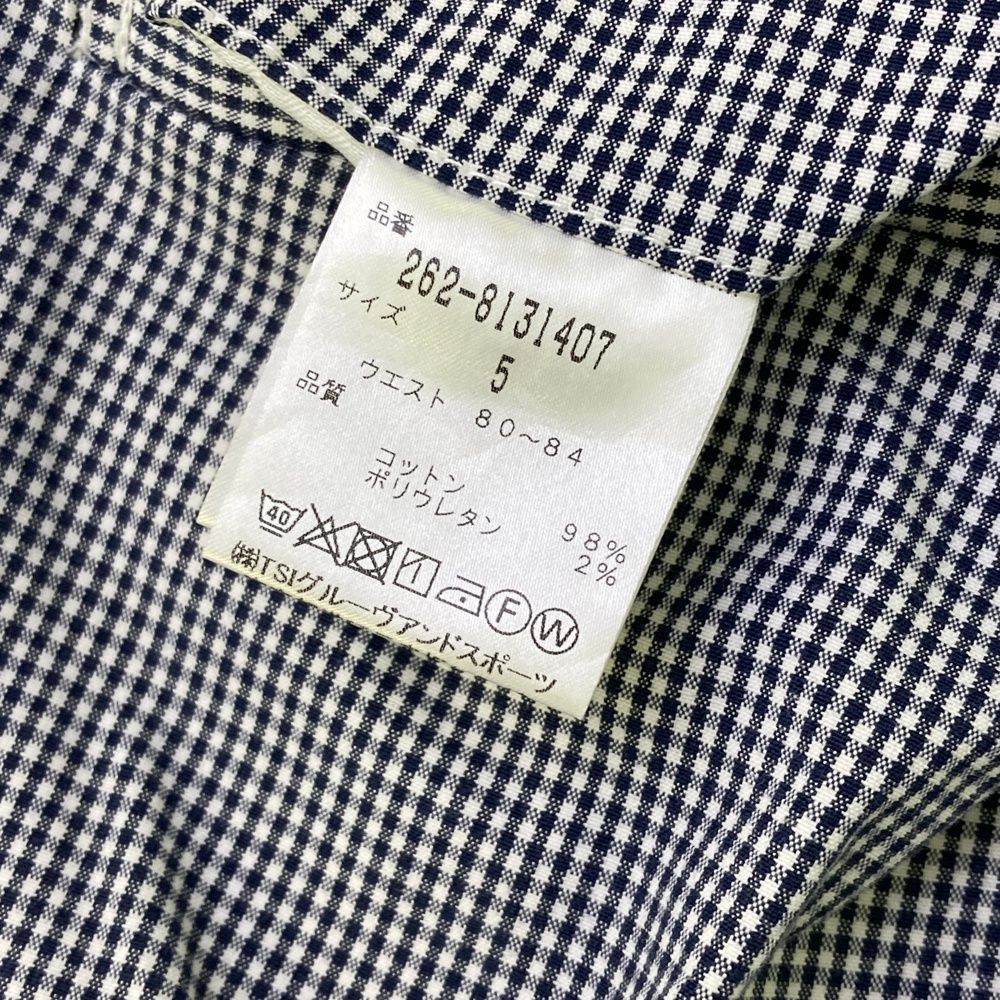 サイズ：5 JACK BUNNY ジャックバニー ストレッチパンツ チェック柄