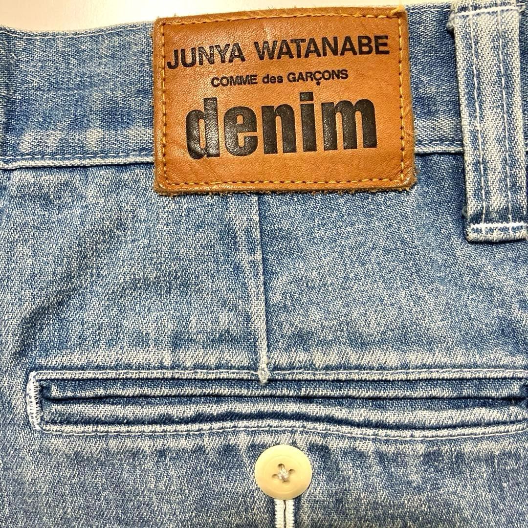 JUNYA WATANABE ダメージストレートデニム Sサイズ JUNYA WATANABE MAN