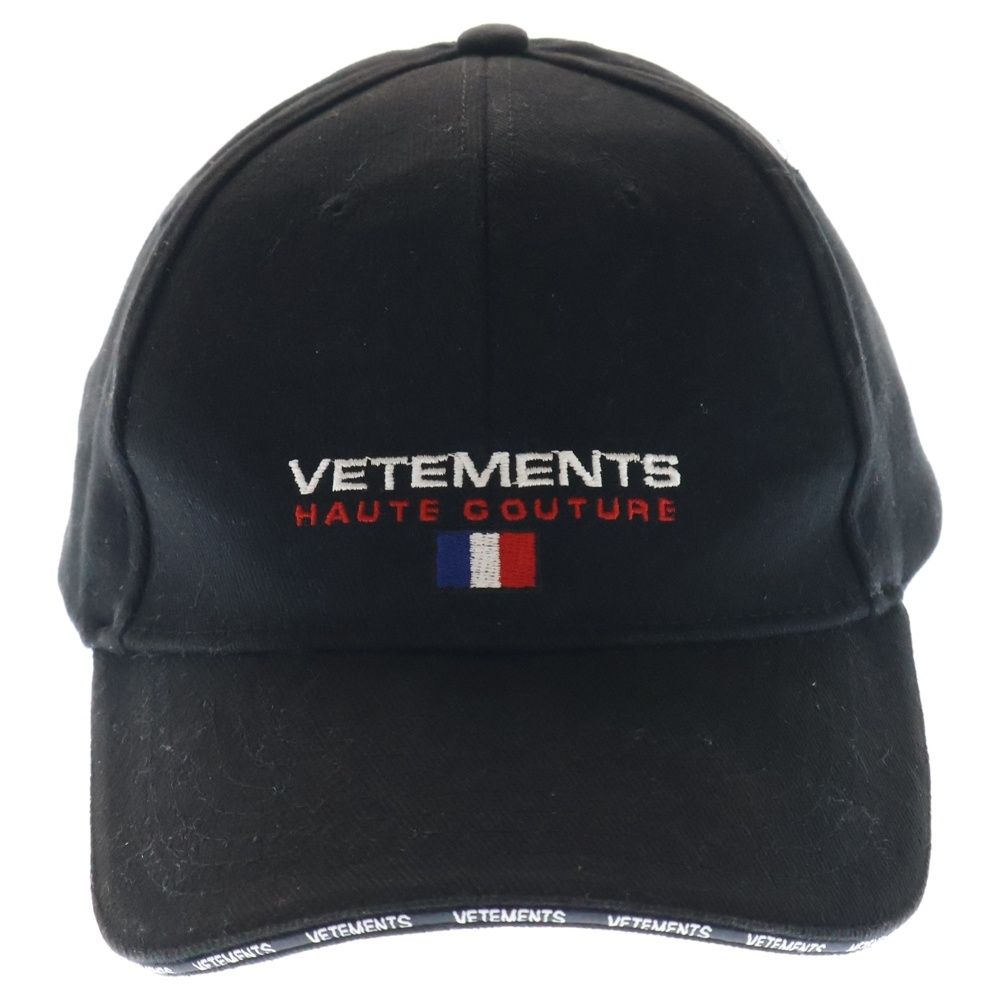 VETEMENTS ヴェトモン HAUTE COUTUREキャップ VETEMENTS ヴェトモン CAP キャップ 帽子 HAUTE COUTURE ロゴ