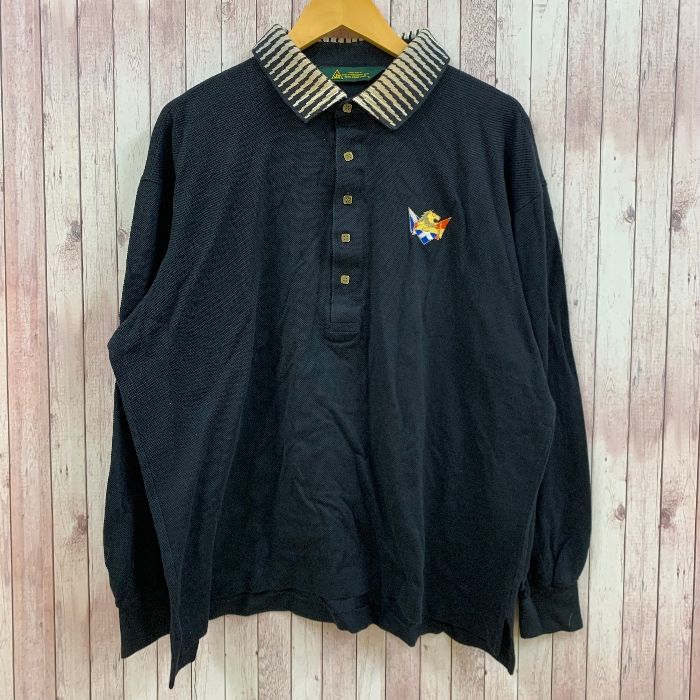 ジャンボ尾崎コレクション セットアップ 希少！ジャンボ尾崎プロブランド・セットアップ・パープル・2L〜3L