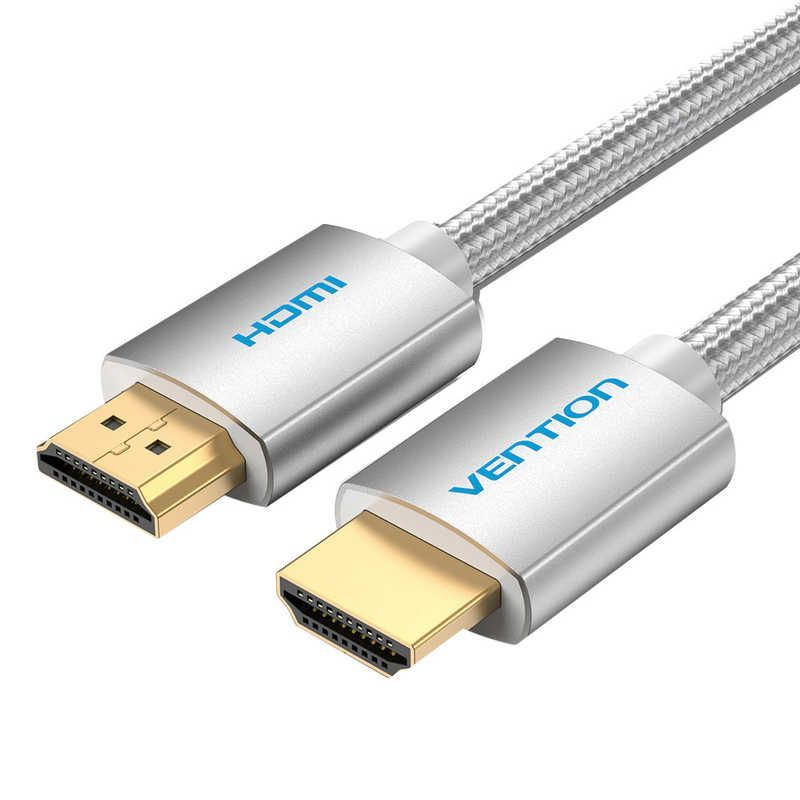 【 新品 未開封 】 VENTION 15m HDMIケーブル コットン編み メタルタイプ ［15m /HDMI⇔HDMI /スタンダードタイプ /イーサネット対応］ シルバーグレー AA-0980 未使用 送料無料