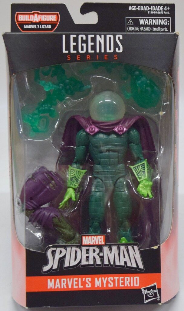 HASBRO MARVEL S LIZARD SPIDERMAN MARVEL S MYSTERIO 6インチ