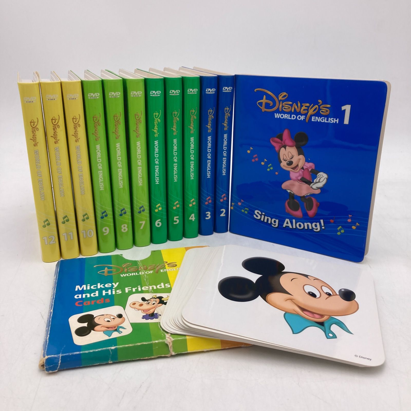 73‐⑩DWE ディズニー英語システム シングアロングDVD1〜12巻