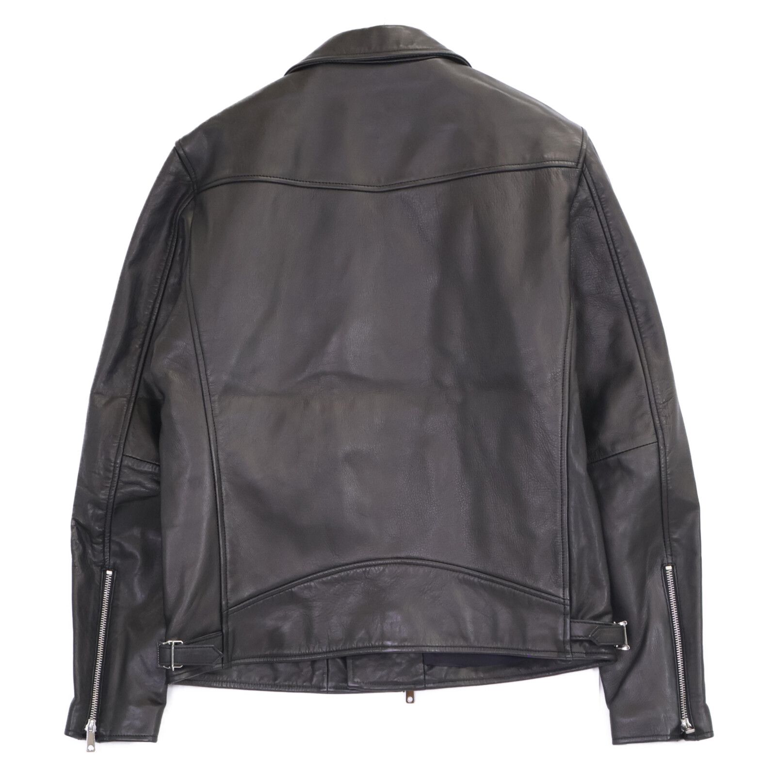 UNITED TOKYO レザージャケット サイズ2　美品 残りわずか〉ラムレザーシングルジャケット(1 BLACK): : メンズ