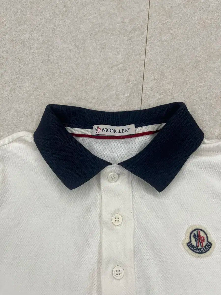 MONCLER(モンクレール) ショップ キッズ 男児 ロゴ ポロ T シャツ ( 6y