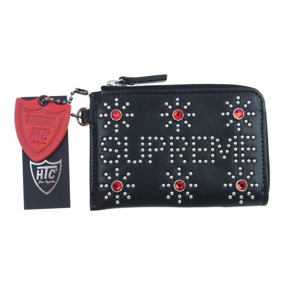 Supreme シュプリーム 財布 23SS × HTC Hollywood Trading Company Studded Wallet  ハリウッドトレーディングカンパニー スタッズ ウォレット ブラック系【中古】