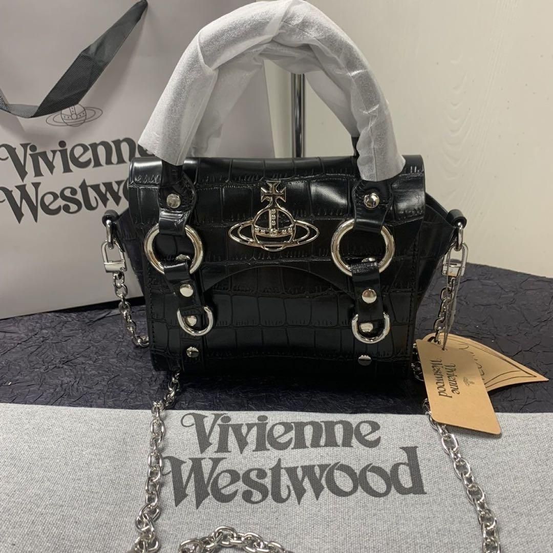 Vivienne Westwoodヴィヴィアンウエストウッド 牛革 ハンドバッグ