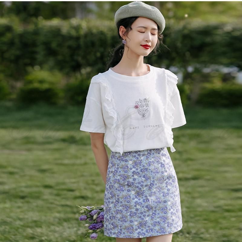 ミニスカート レディース 花柄 スカート ミニ丈 タイトスカート 刺繍 花柄 韓国 Aライン ハイウェスト 着痩せ 台形スカート 大きいサイズ 可愛い きれいめ タイトスカート レディース ペンシルスカート 花柄 ミニ丈 ボトムス