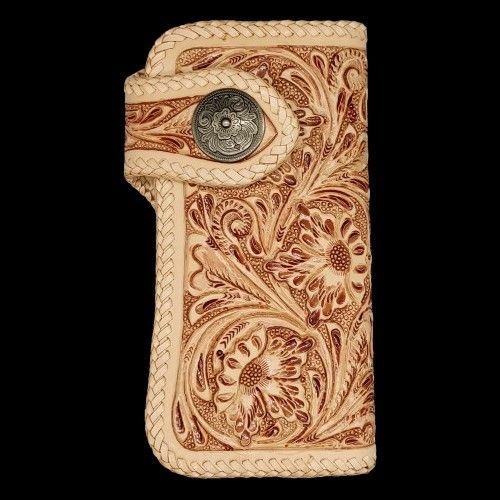 トラッカーウォレット ミドル 新喜皮革 ホースバット CA008 トラッカー