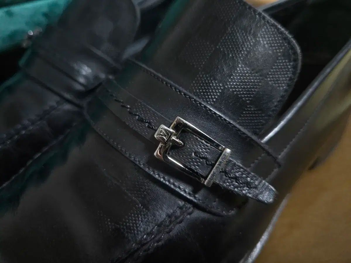 ルイヴィトン ダミエ 靴 ローファー 7.5 サイズ