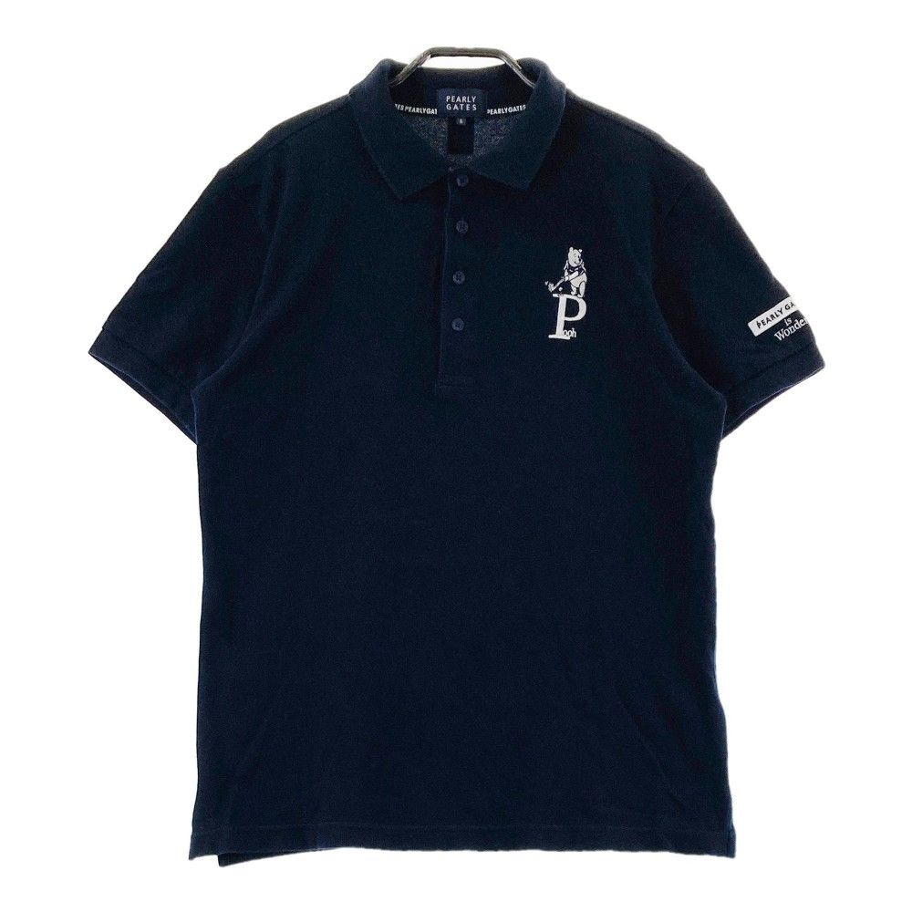パーリーゲイツ×ディズニー100周年記念コラボ 半袖ポロシャツ L サイズ：5 PEARLY GATES パーリーゲイツ ×Disney 100周年 半袖