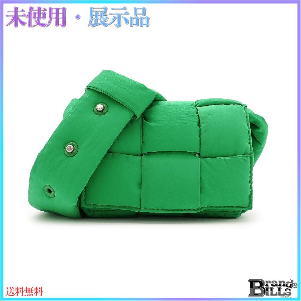 未使用級✨ ボッテガ パデッドテックカセット ショルダー キャンディ