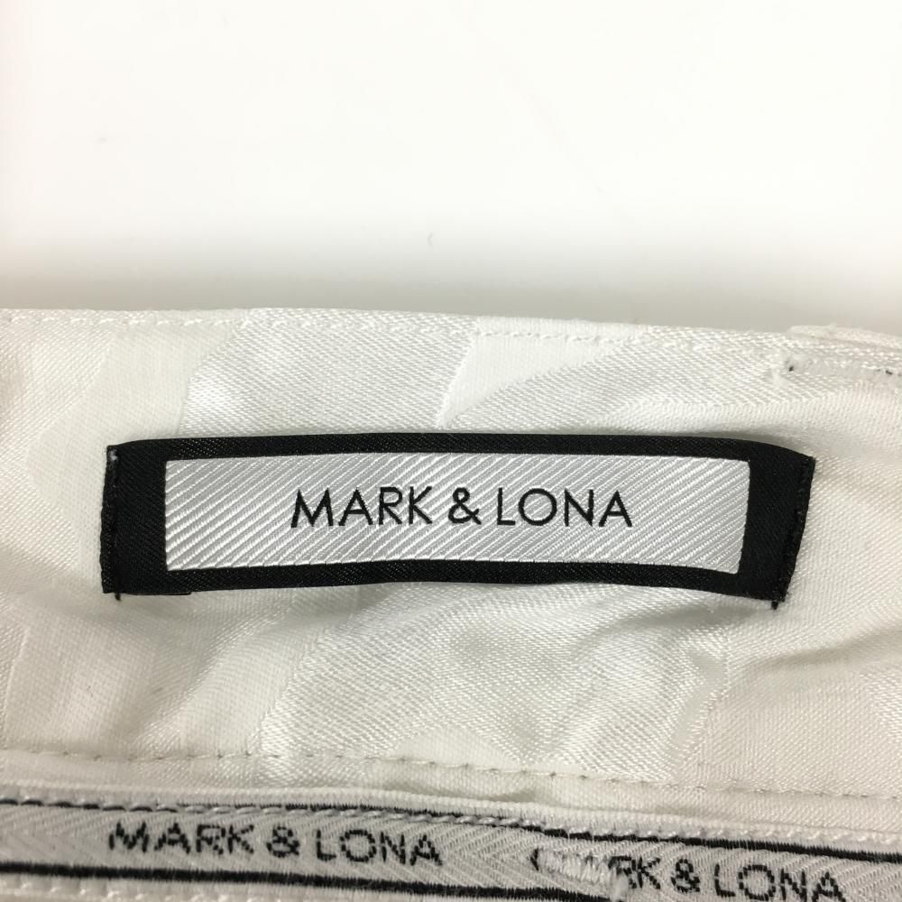 マークアンドロナ ハーフパンツ 白 カモフラ スカル 迷彩 メンズ 46