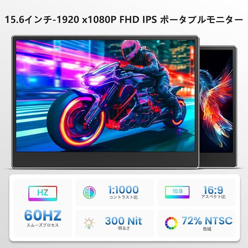 Laptomo Z1 14インチ ポータブルモニター Amazon.co.jp: Laptomo S1 デュアルモニター 14インチ IPS