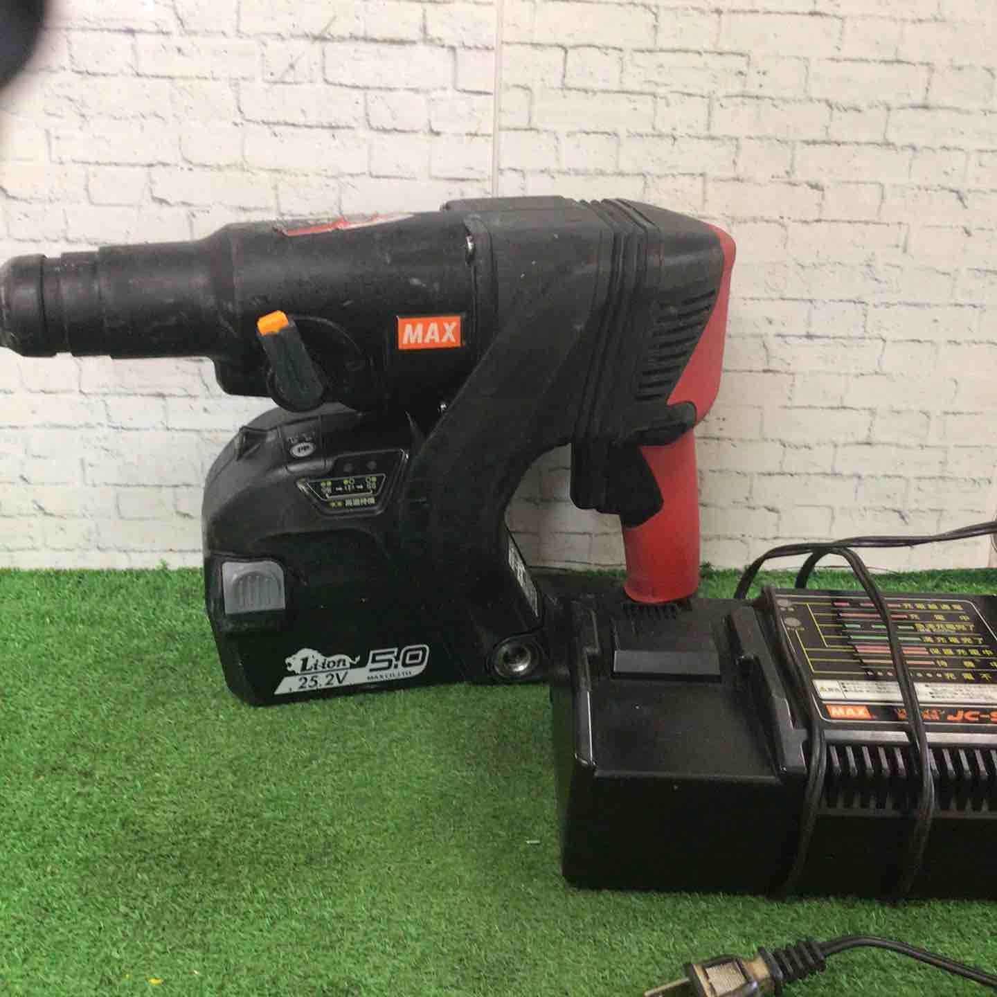 マックス MAX コードレスハンマドリル PJ-R266A-B2C|2550A 町田店
