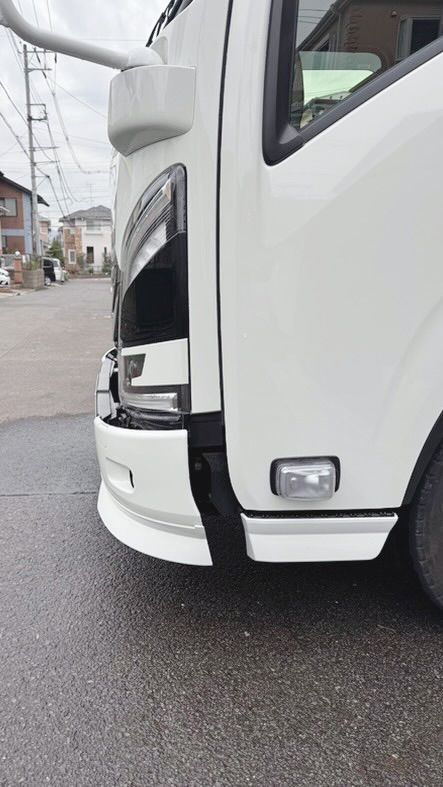 新発売!! いすゞ23エルフ ワイド車専用 純正バンパー100㎜前出し