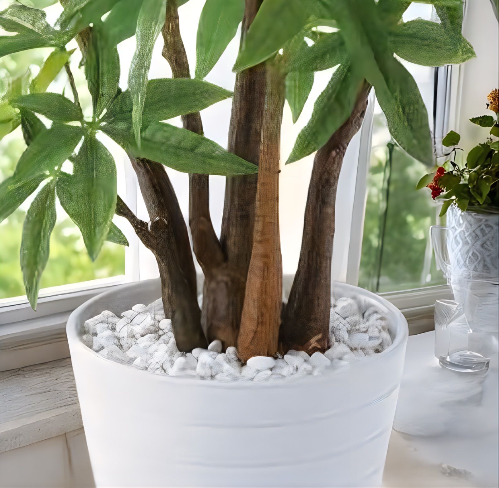 光触媒 人工観葉植物 ウォールグリーン フェイクグリーン パキラpt 