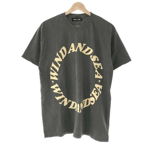 ウィンダンシー　windandsea Tシャツ　M ロゴTシャツ/カットソー(半袖/袖なし)