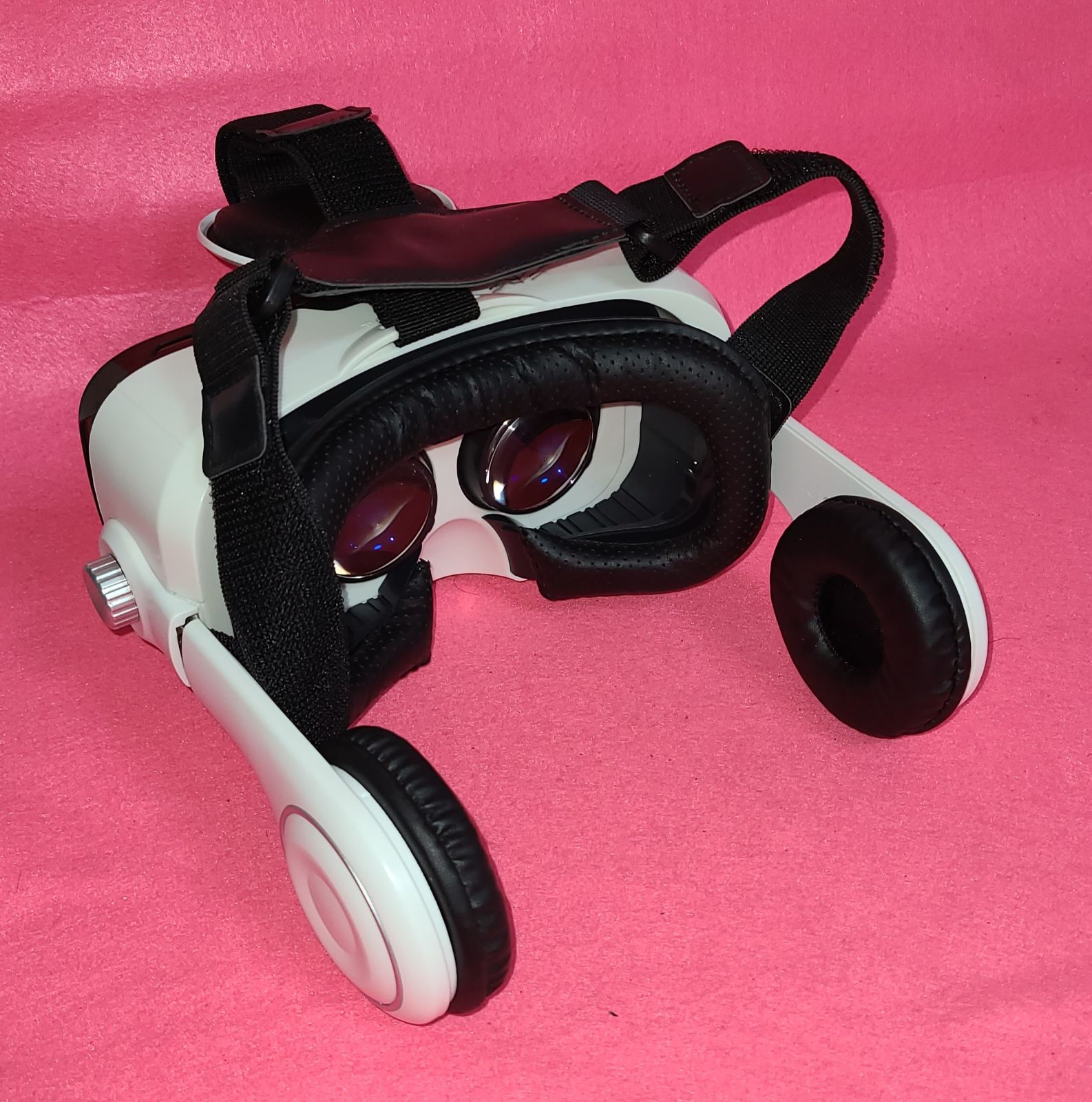 ジャンク】VRゴーグル コントローラー付き 白 ホワイト ヘッド セット 