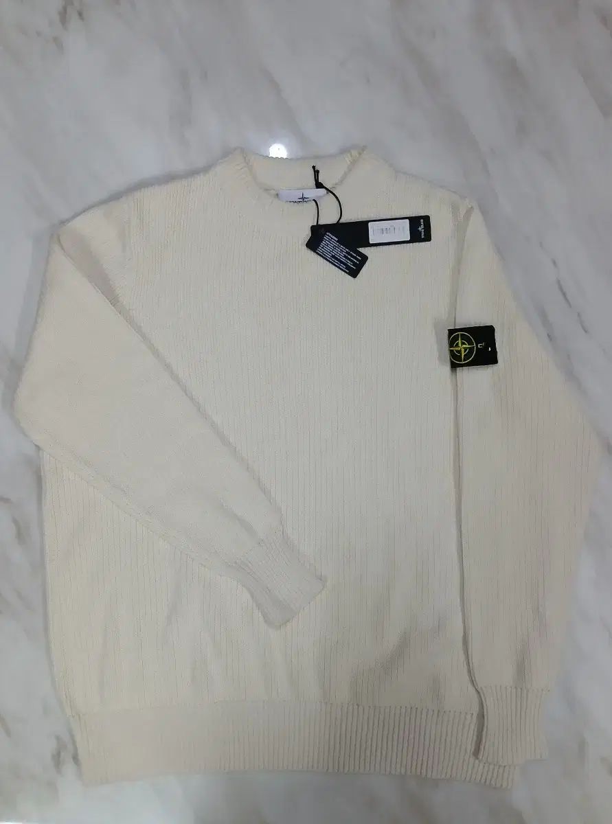 STONE ISLAND ストーンアイランド メンズ ワッペン 長袖 ニット セーター XXL サイズ