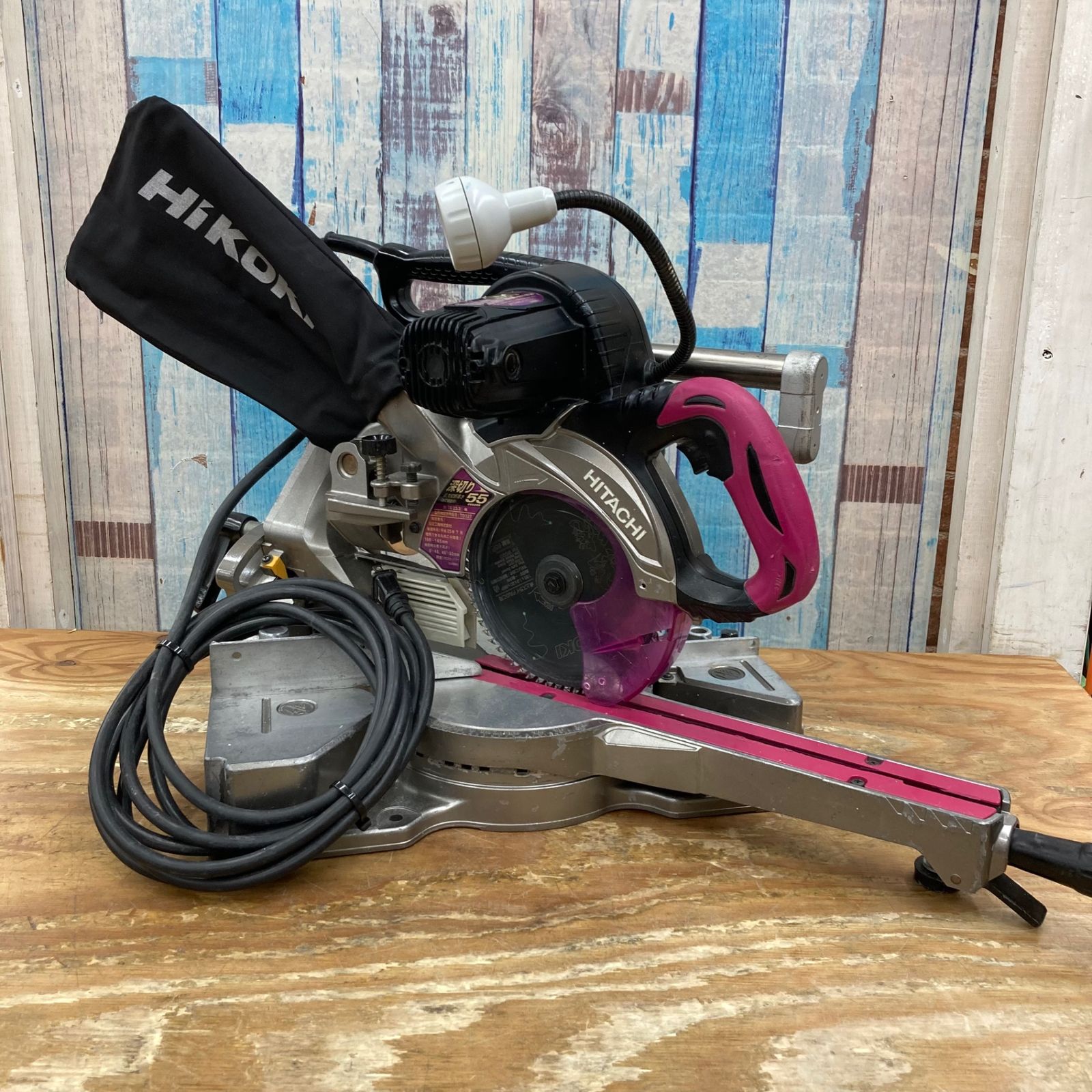 中古工具 スライド丸のこ HITACHI C6RSHC