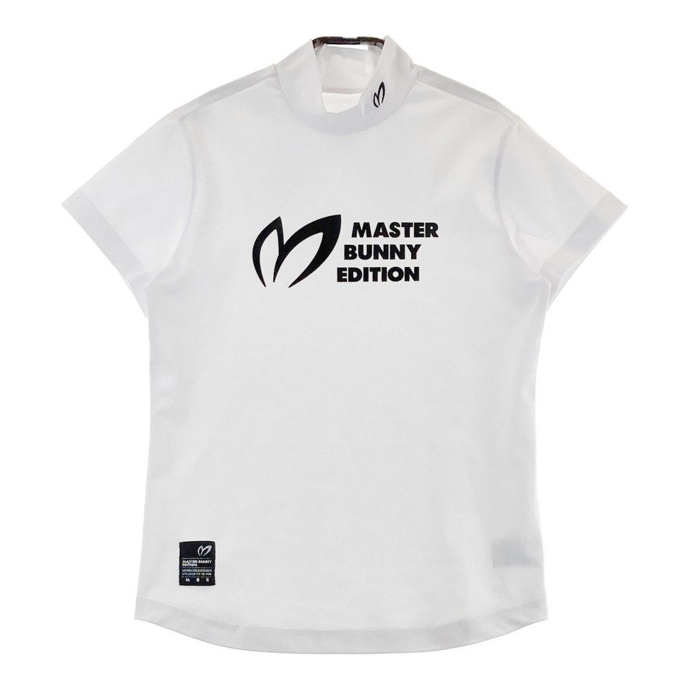 サイズ：1 MASTER BUNNY EDITION マスターバニーエディション 2023年モデル ハイネック半袖Tシャツ ホワイト系  [240101262100]# ゴルフウェア レディース ストスト - メルカリ