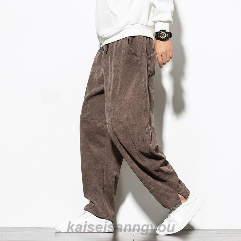 コーデュロイパンツ メンズ ロングパンツ メンズ テーパード
