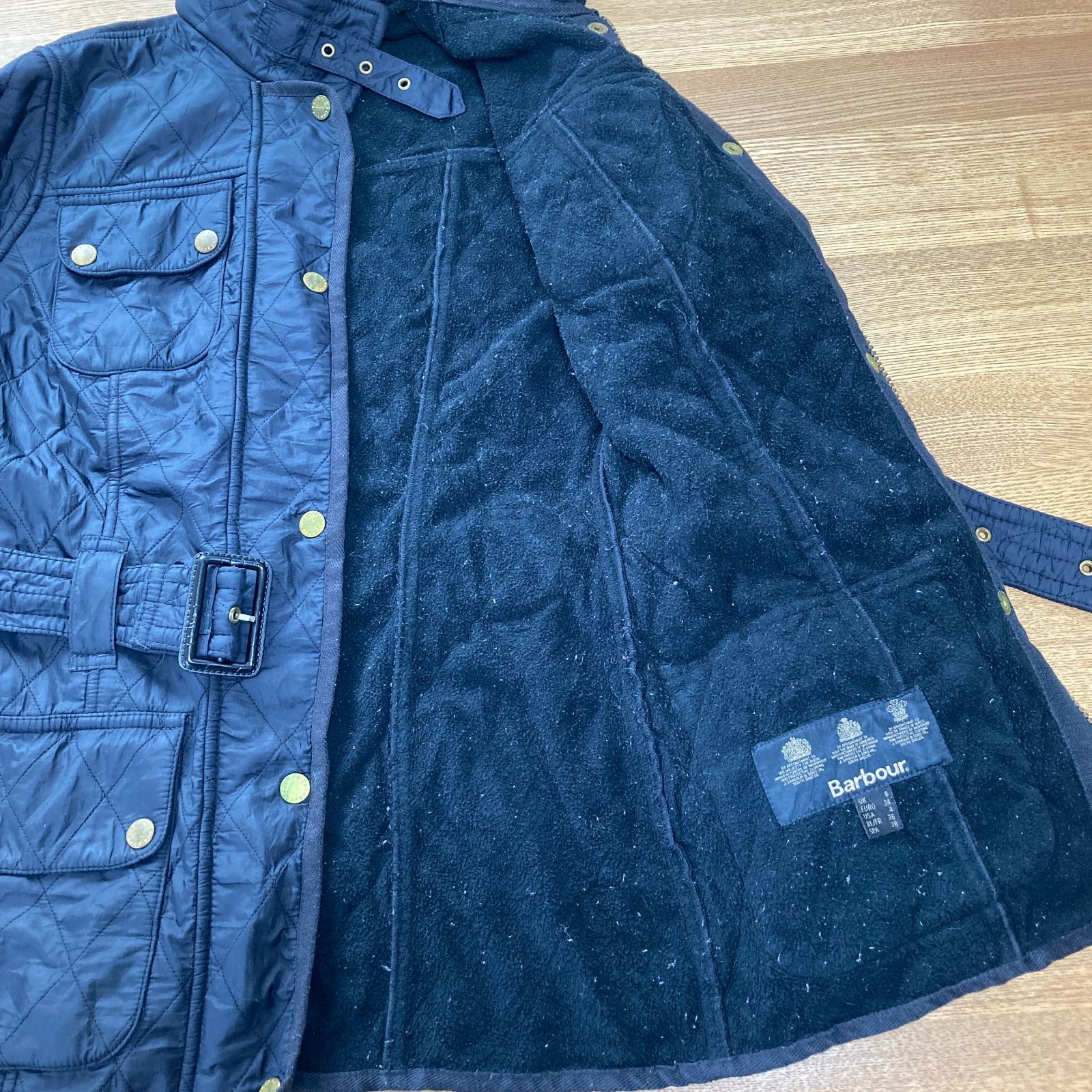 バブアー Barbour インターナショナル キルティング レディース S 