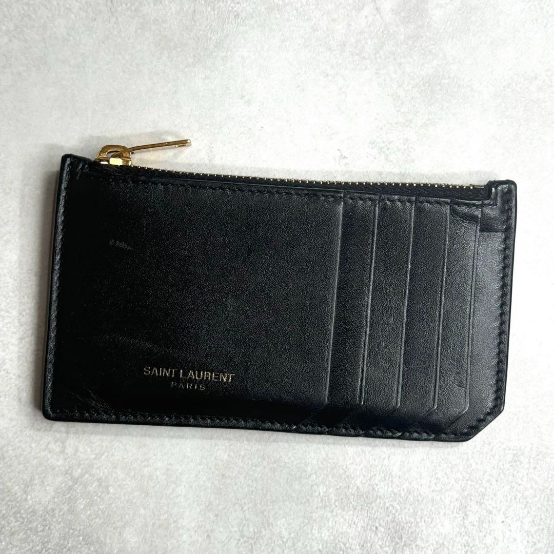 SAINT LAURENT サンローラン カーフレザーフラグメントケース - メルカリ
