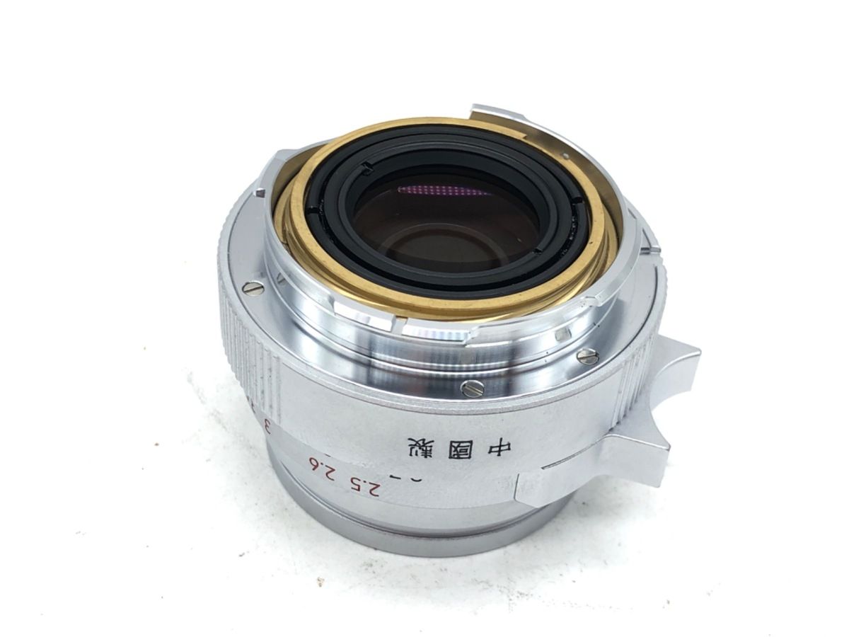 LIGHT LENS LAB M 50 mm f 2 ライカM用 シルバー