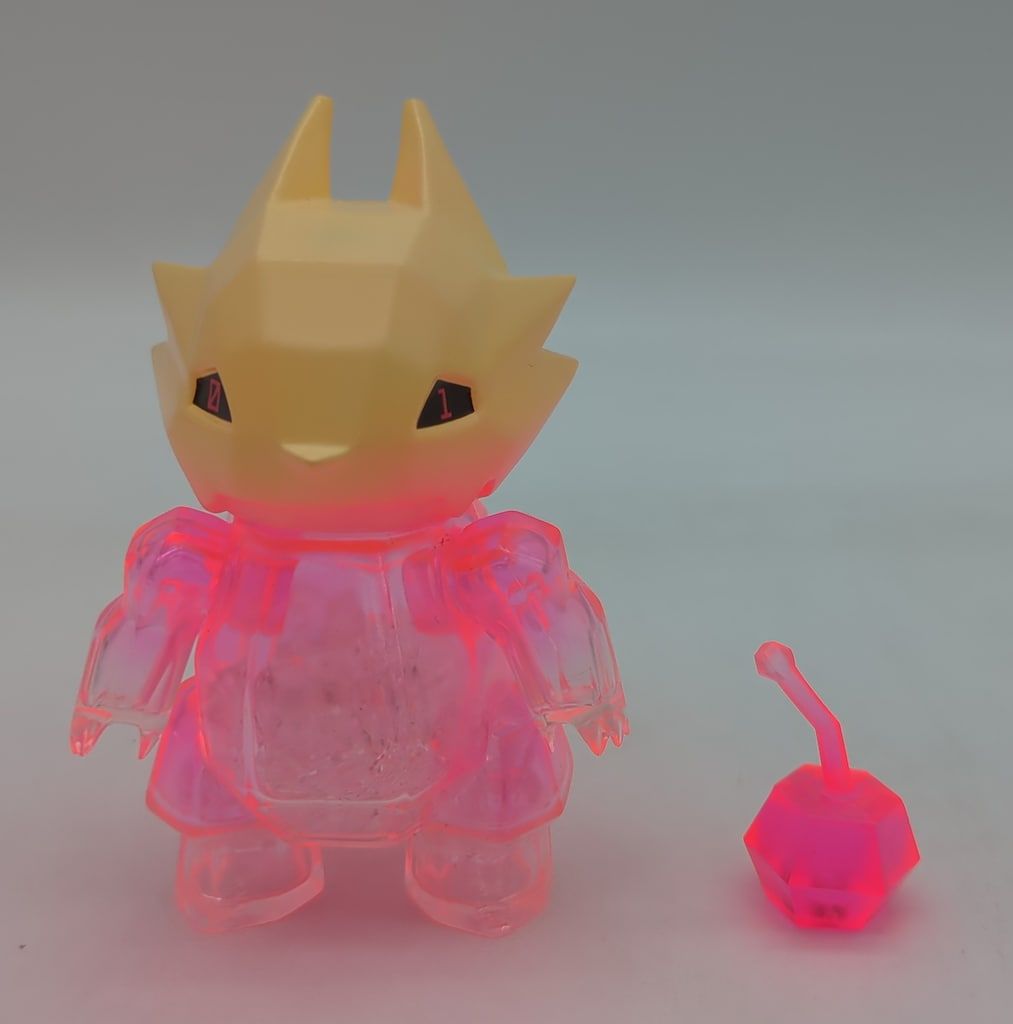 nekorat ドラポリゴン クリームソーダver. クリアピンク - メルカリ