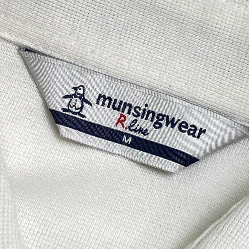 新品タグ付⭐ マンシングウェア Munsingwear ポロシャツ Mサイズ 白 ホワイト スポーツ 新品タグ付⭐ マンシングウェア Munsingwear