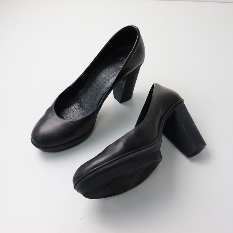 CAMPER カンペール　パンプス(チャンキーヒール　ブラック　38) カンペールパンプス チャンキーヒール CAMPER カンペール パンプス