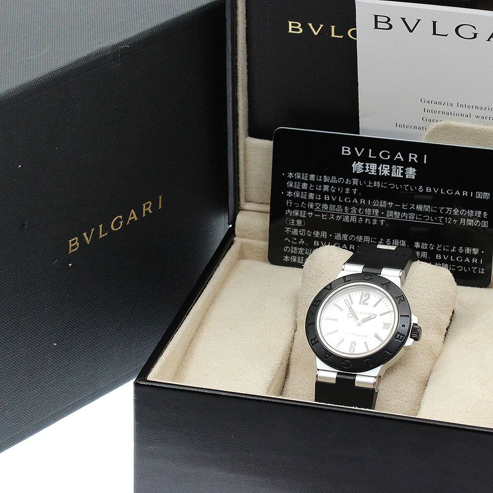 BVLGARI AL38TA ブルガリ　アルミニウム自動巻き　オーバーホール必要 BVLGARI AL38TA ブルガリ アルミニウム自動巻き オーバーホール必要 2