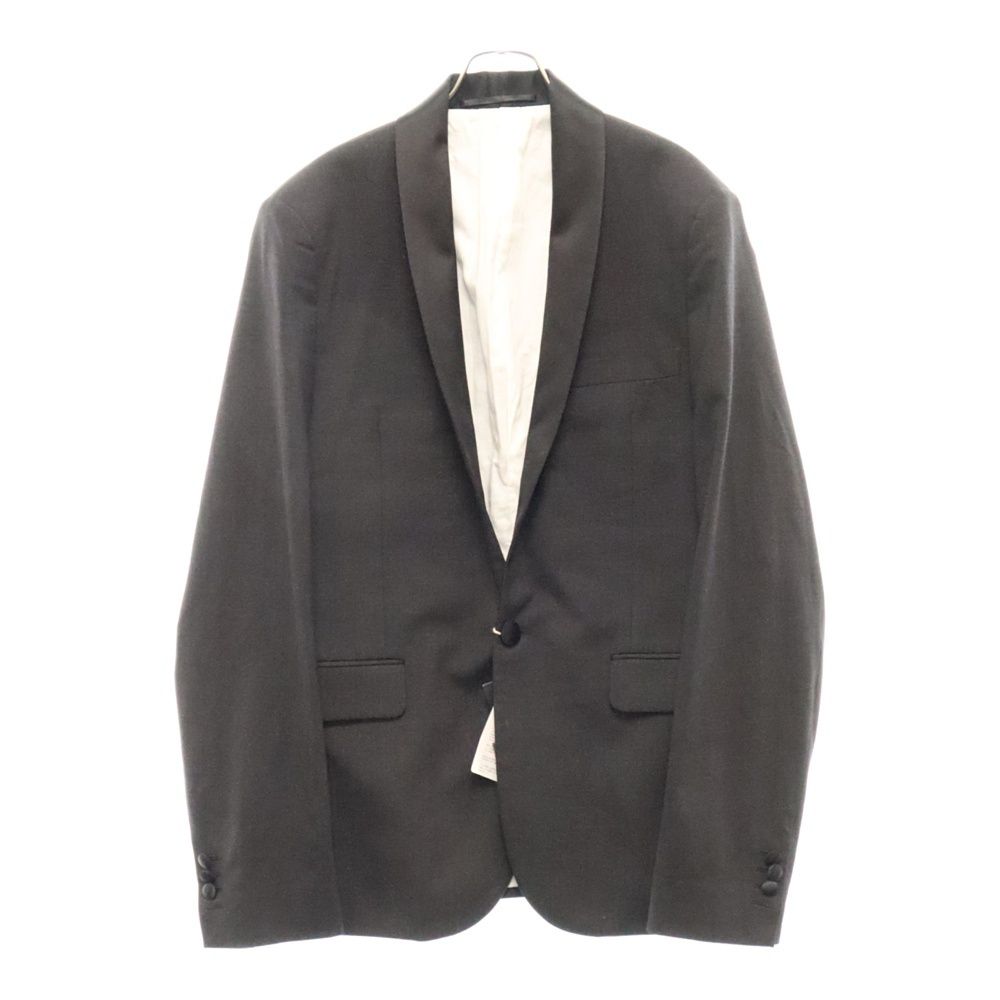 シルク混DSQUARED2  タキシード セットアップ ブラック Sサイズ相当 DSQUARED2 (ディースクエアード) シルク切り替え タキシード