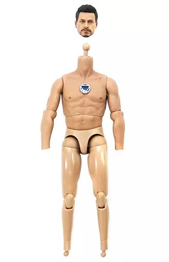 トニー・スターク ヘッドフィギュア フィギュア [単品] トニー・スターク(ヘッド＆ボディ) 「アイアンマン3