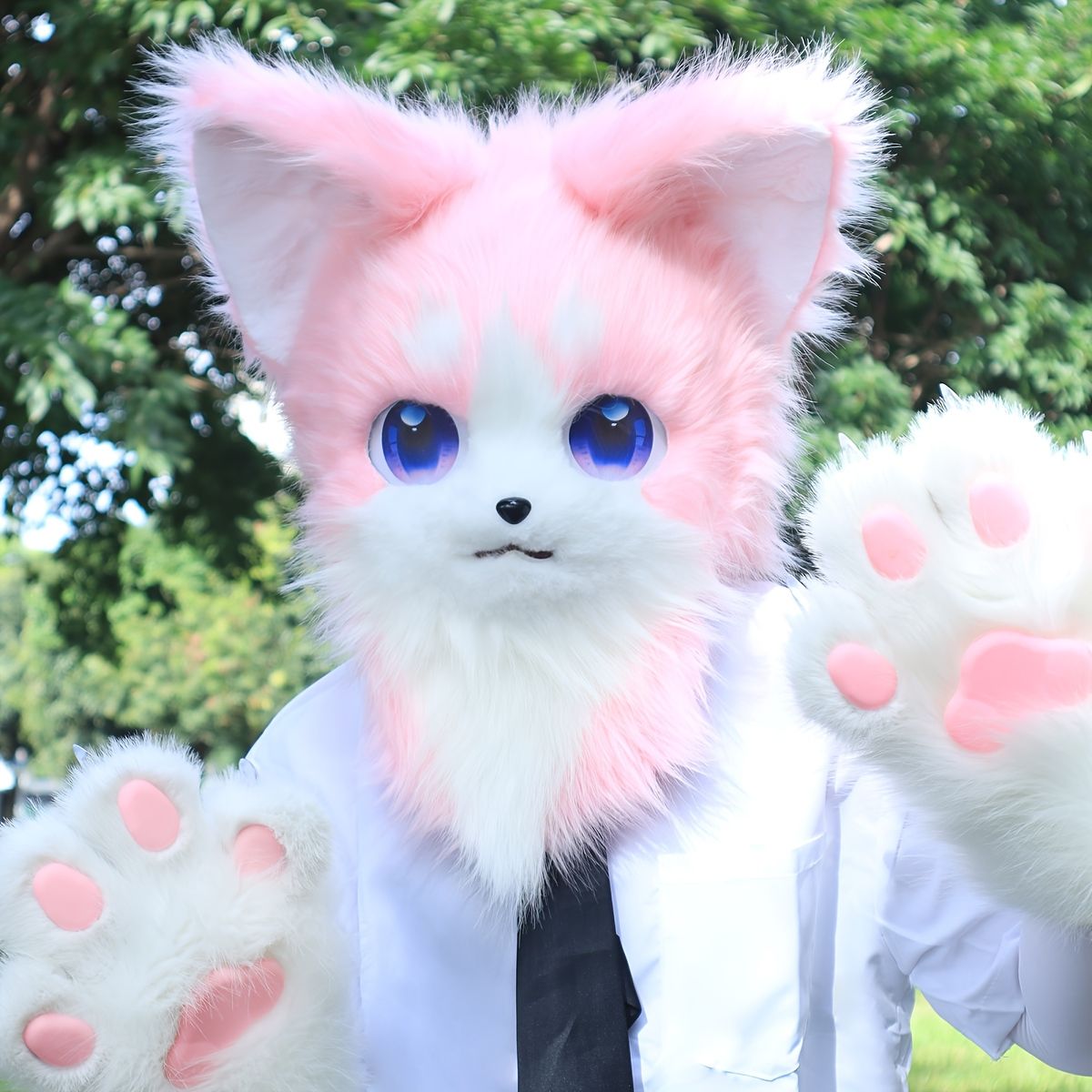 リアル動物コスチューム ソフトフェイクファー