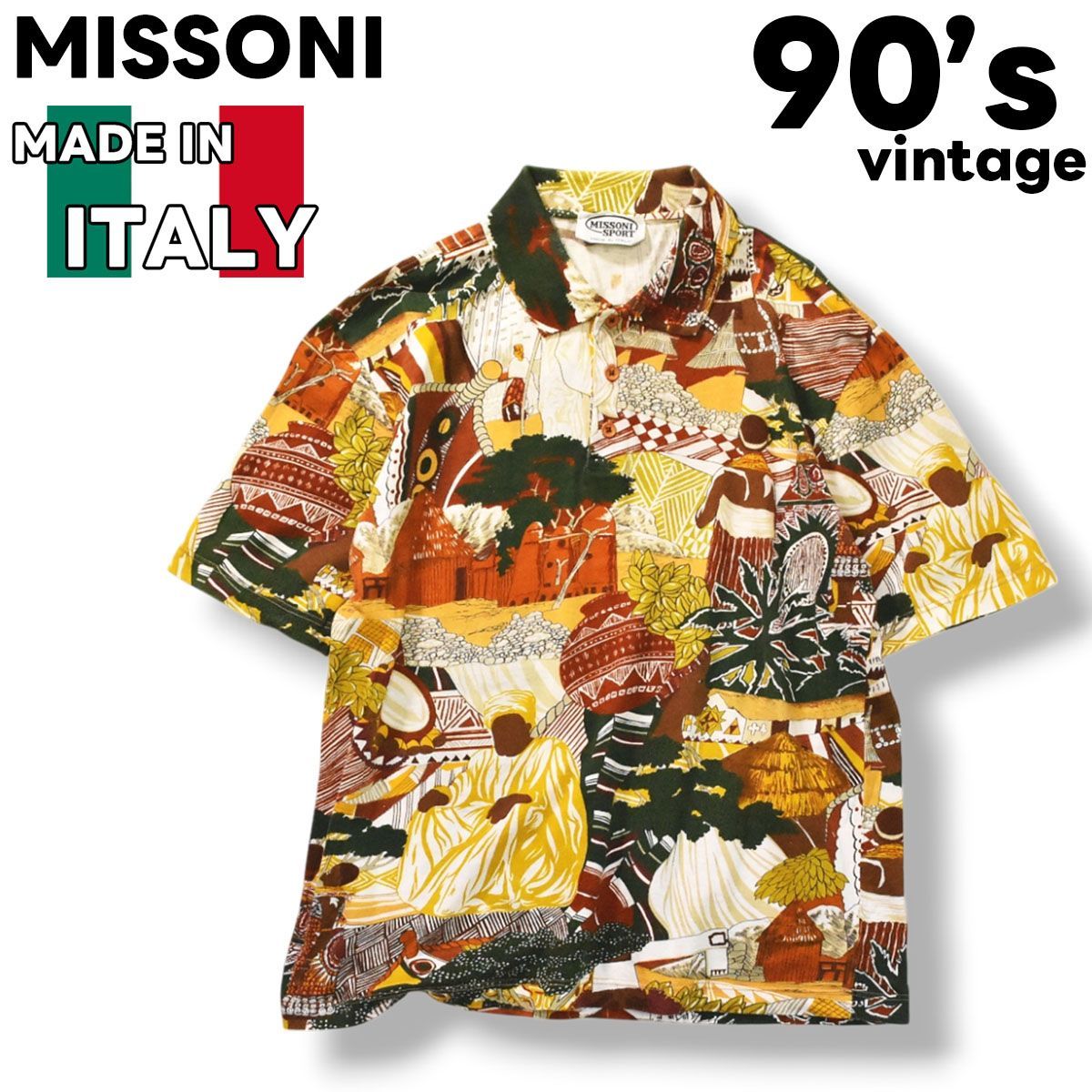 90sヴィンテージ イタリア製 ミッソーニ スポーツ MISSONI SPORT