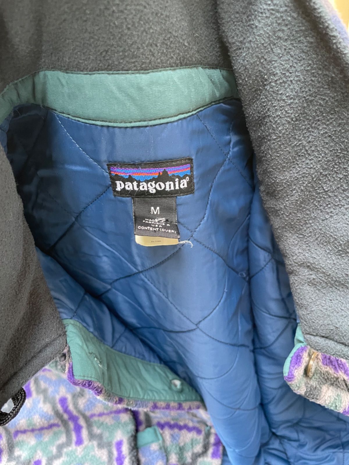 90s PATAGONIA F2 雪なしタグ シャーリングコートUT-2950