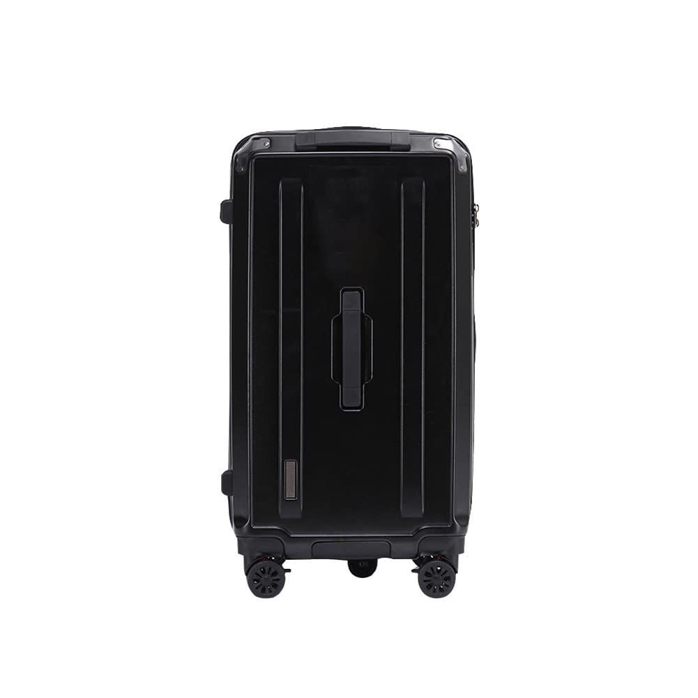 DINGHANG スーツケース キャリーケース キャリーバッグ 92L ブラック