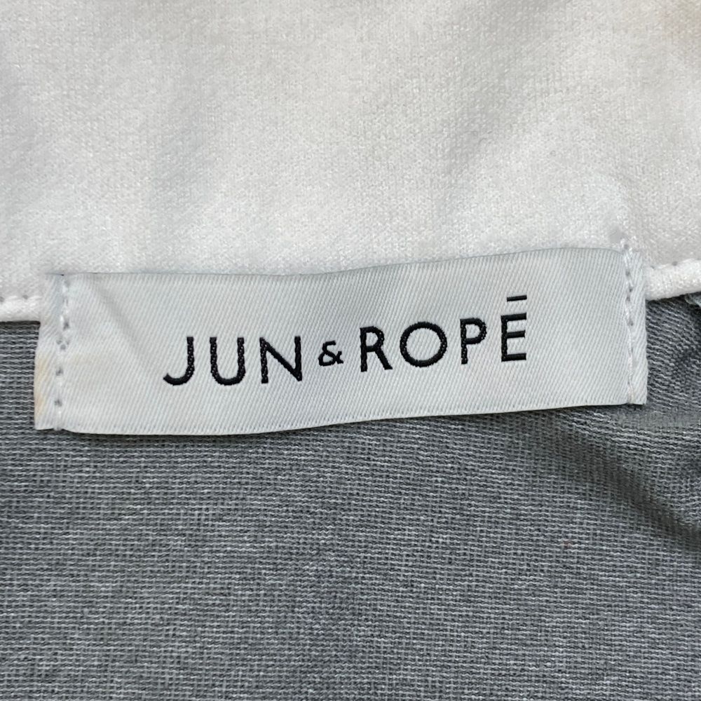 サイズ：M JUN&ROPE ジュン アンド ロペ モックネック 長袖T