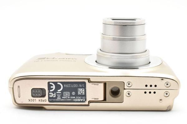 美品 ｜CASIO EXILIM EX-Z400 ゴールド デジタルカメラ｜K058 - メルカリ